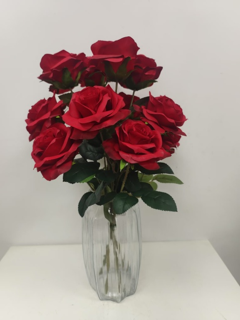 玫瑰花玻璃杯-HBAPT25001 - 图片 3