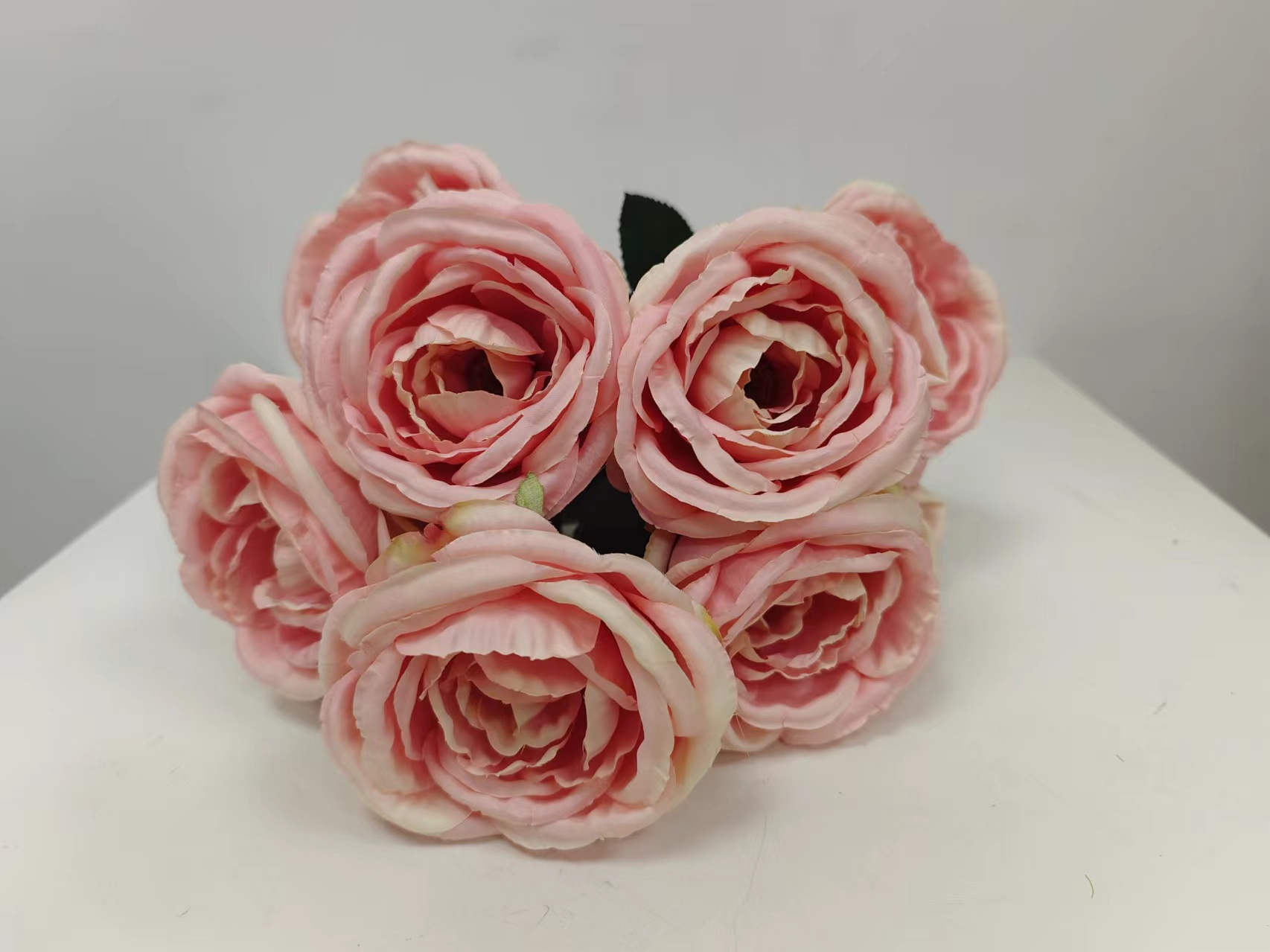 9头大苞芯玫瑰花束 - 图片 16