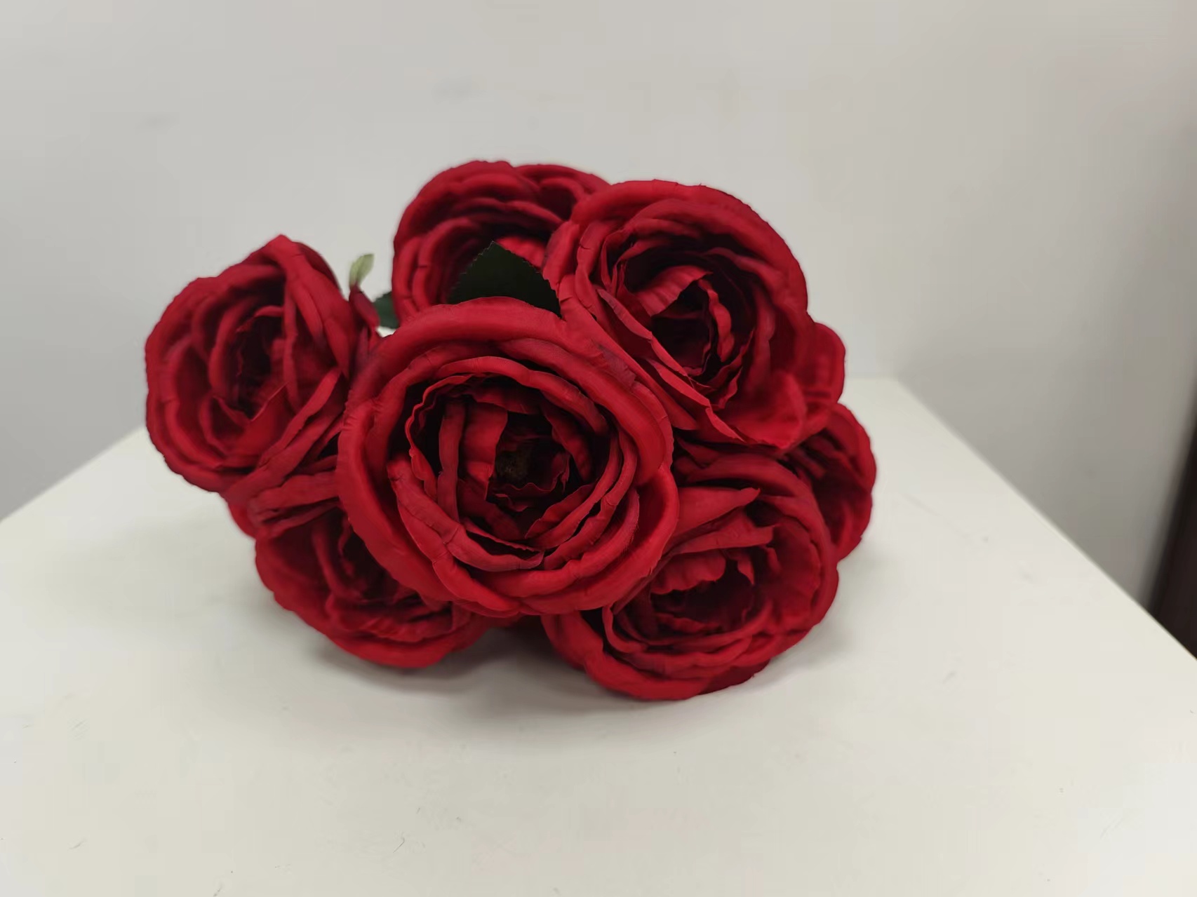 9头大苞芯玫瑰花束 - 图片 10