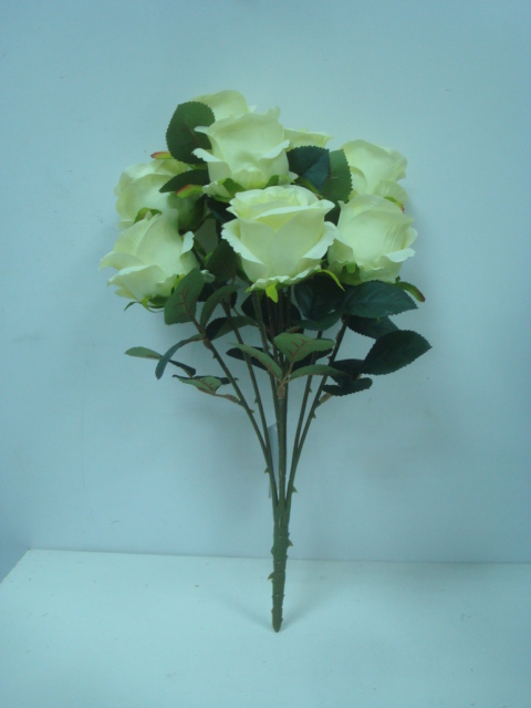 9头苞芯玫瑰花束 - 图片 9