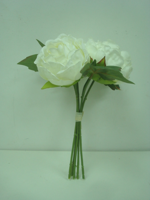 富贵牡丹花3支扎束 - 图片 10