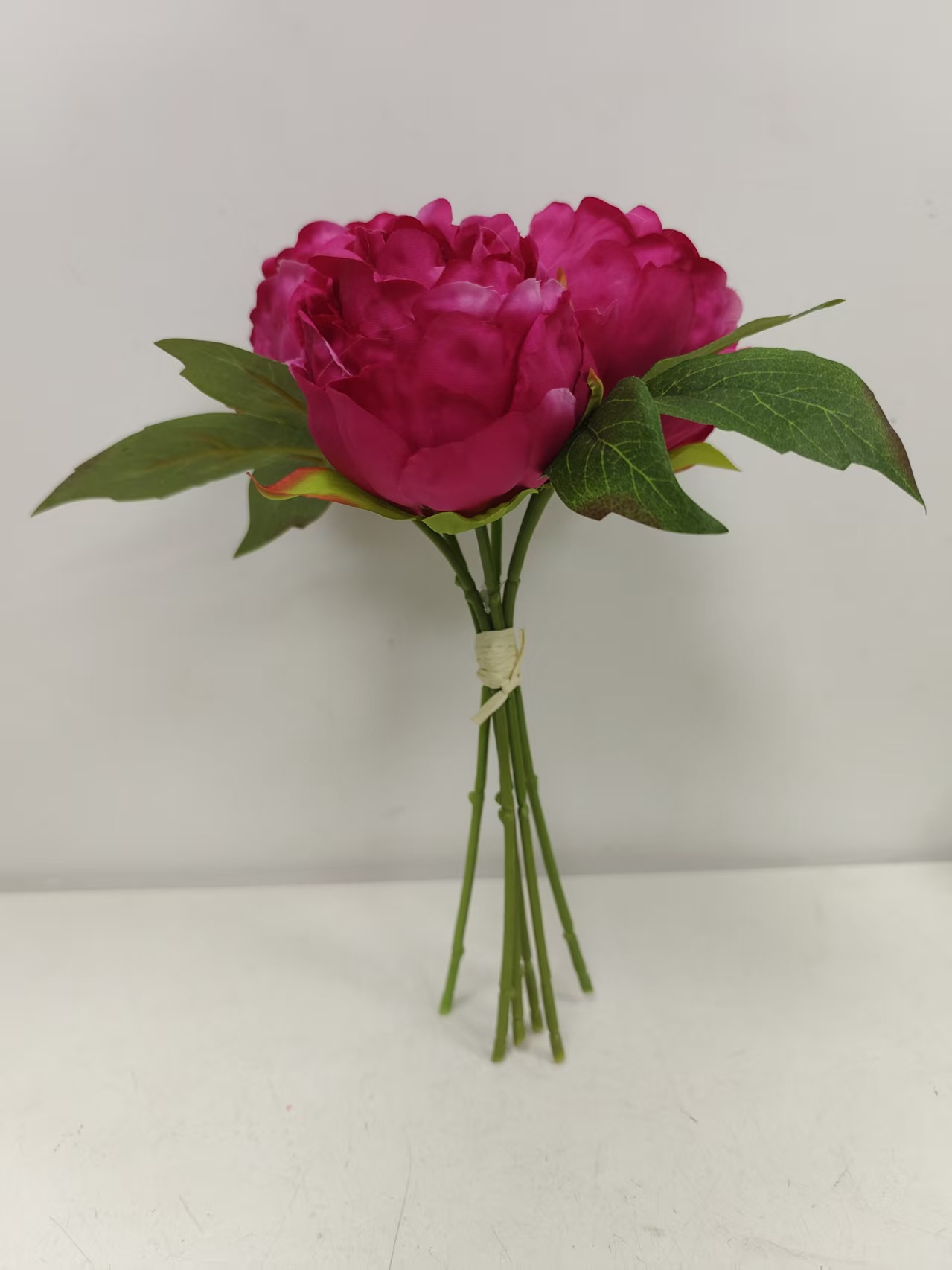 富贵牡丹花3支扎束 - 图片 4