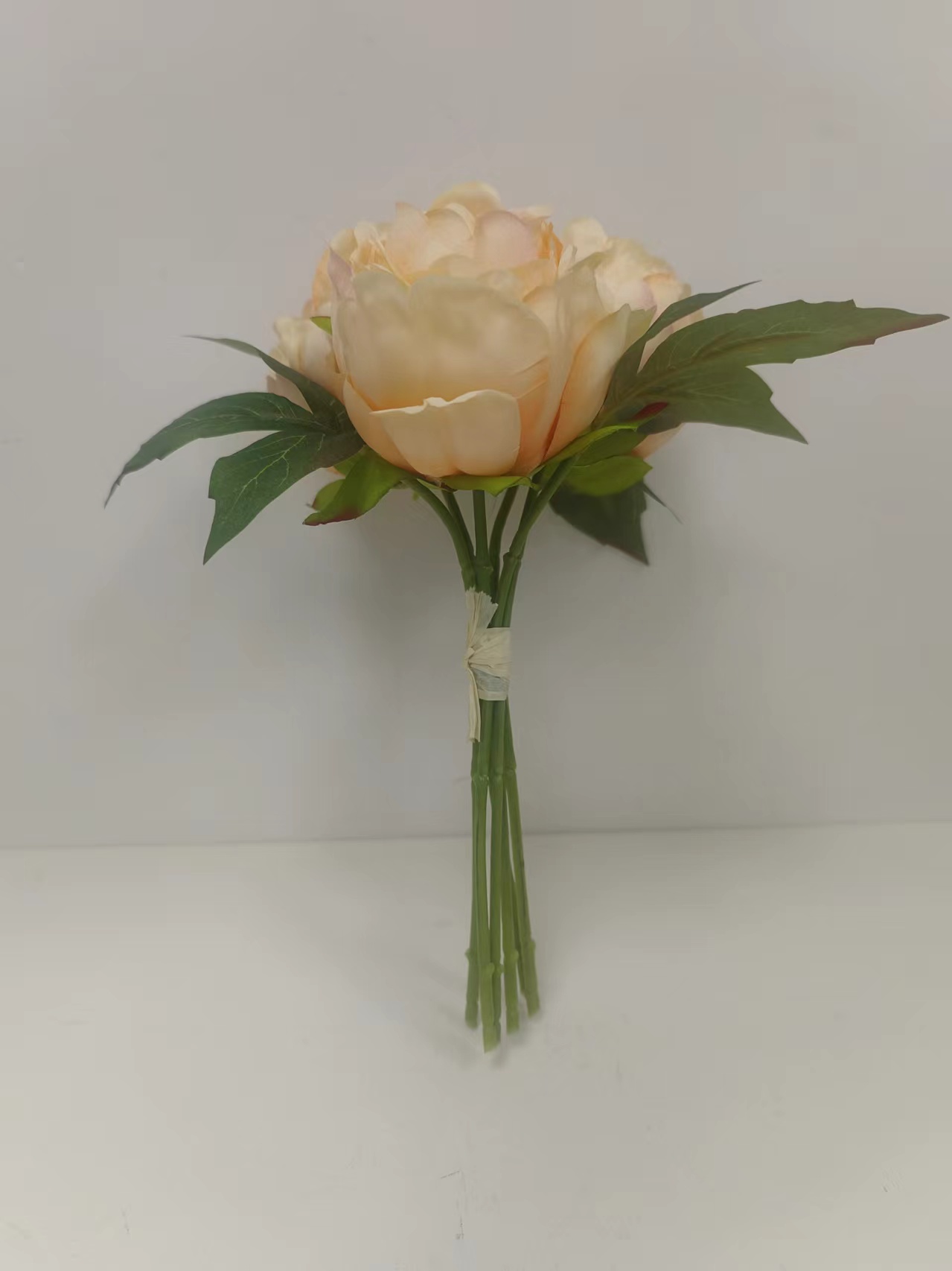 富贵牡丹花3支扎束 - 图片 9