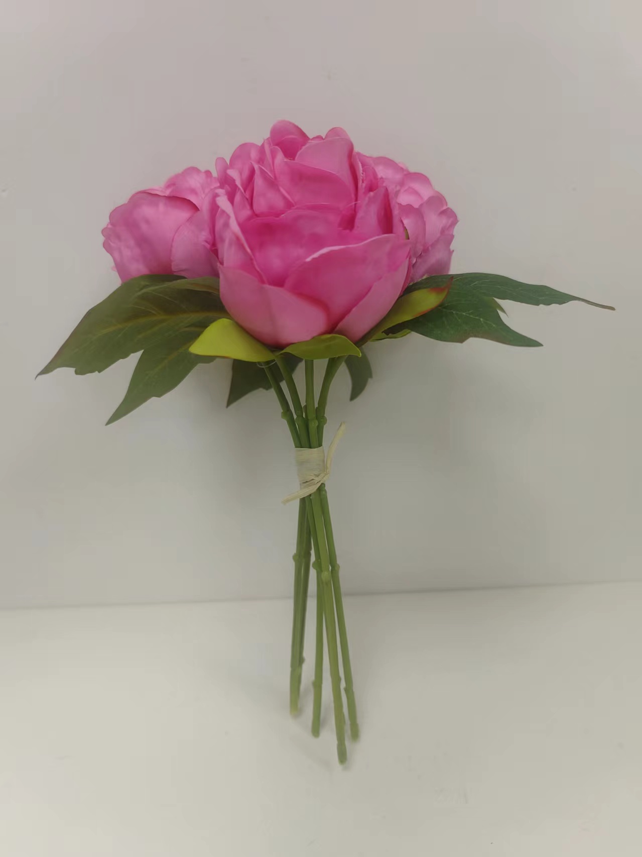 富贵牡丹花3支扎束 - 图片 3