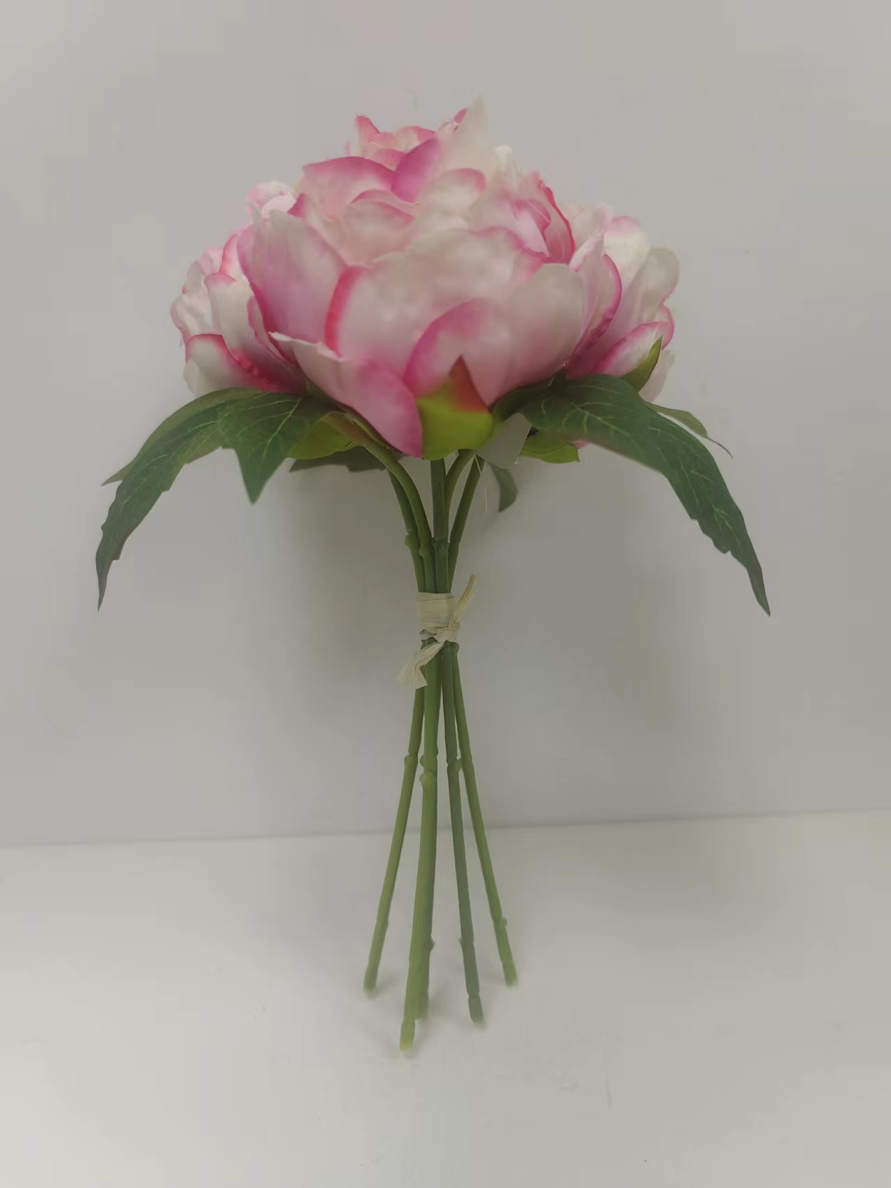 富贵牡丹花3支扎束 - 图片 5