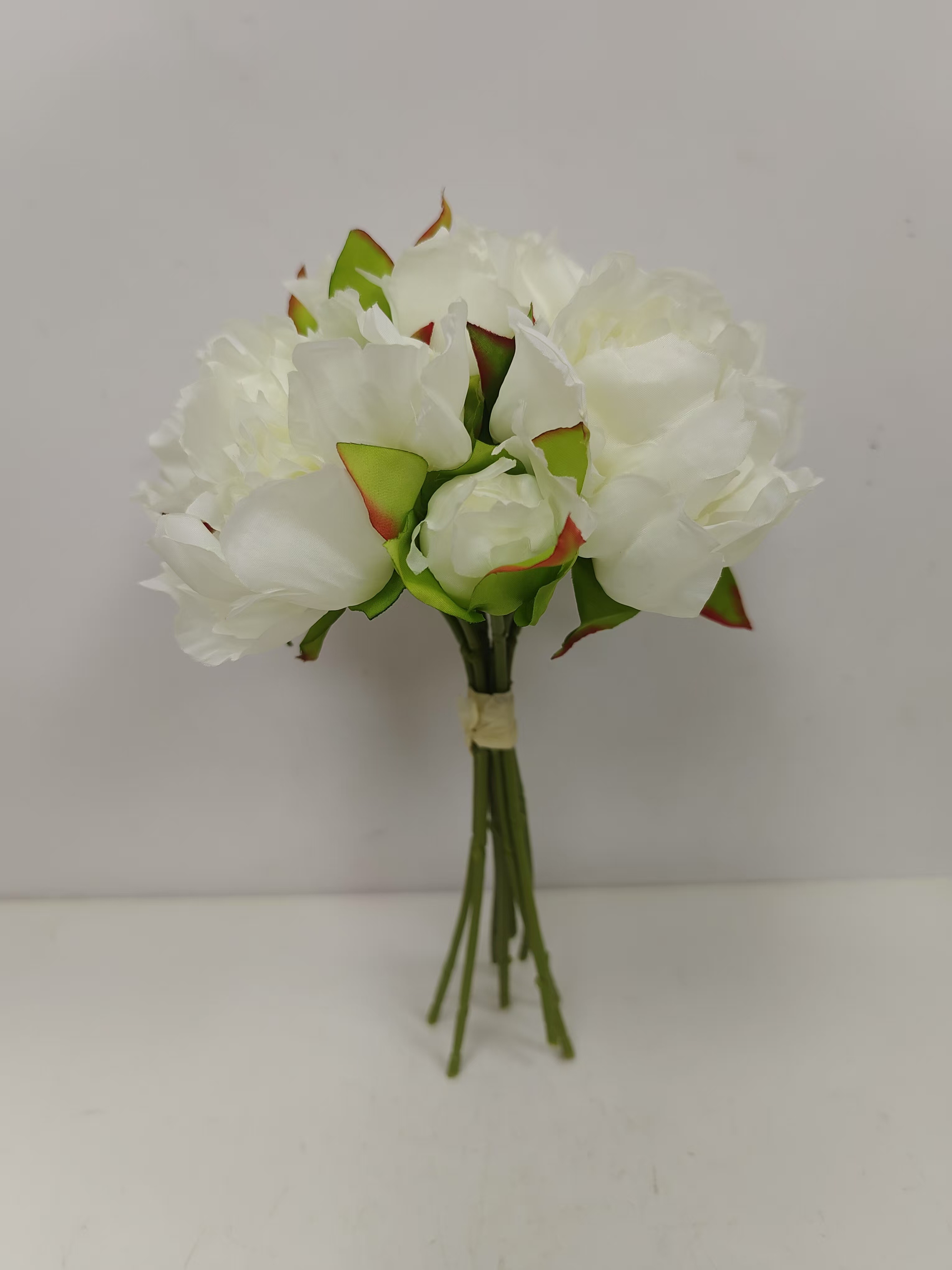 9头大牡丹花把束 - 图片 6
