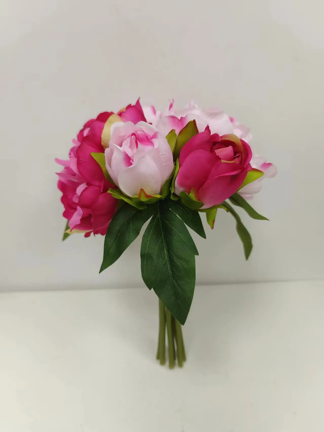 燊林仿真花 - 6头富贵牡丹花束